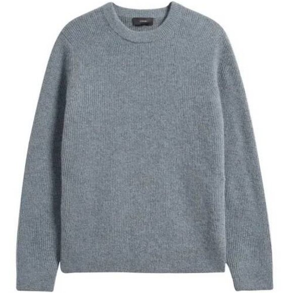 Nordstrom  Men's Grey Cashmere Crewneck Knit Sweater  Size Small - Picture 1 of 8